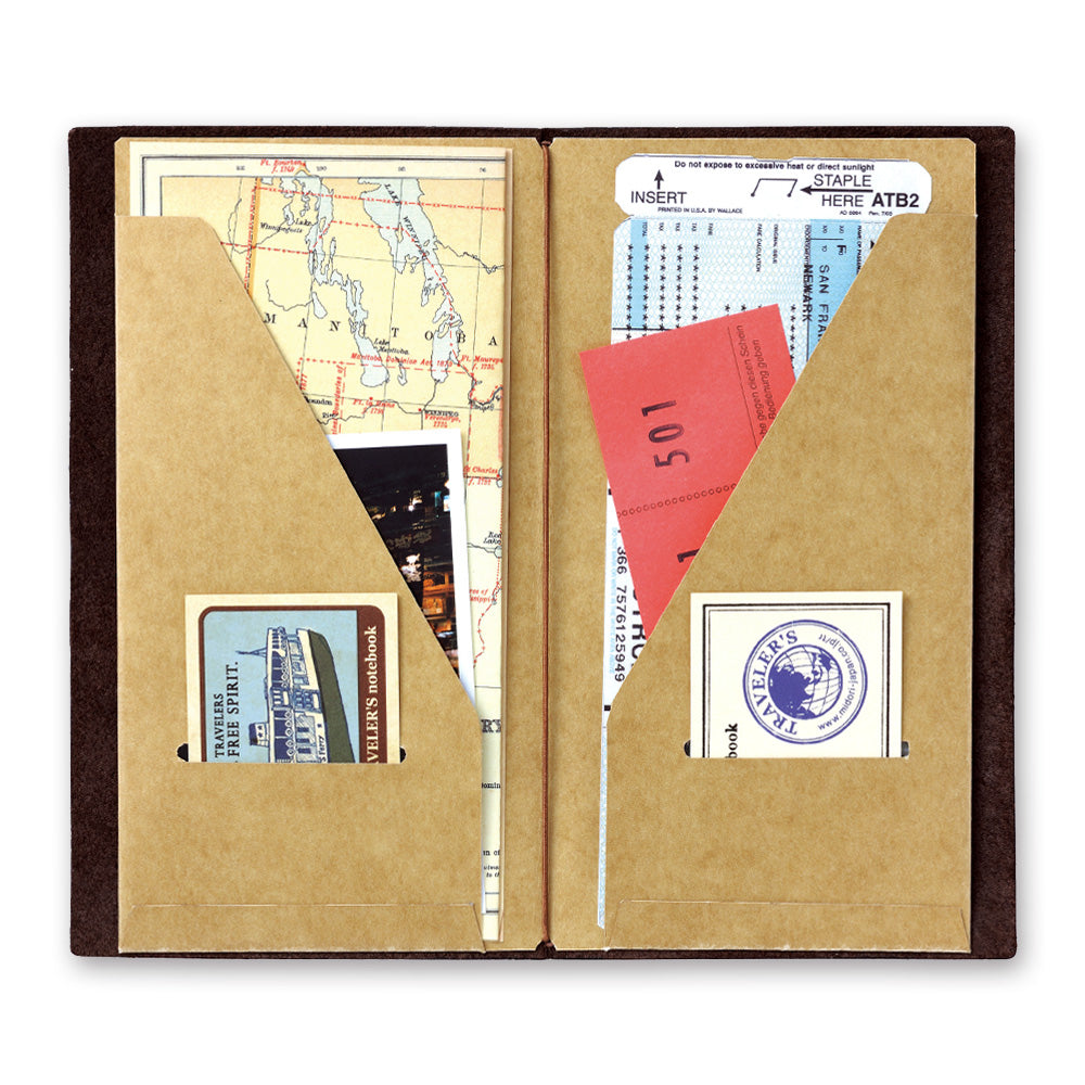 TN Regular Size Refill | Kraft Paper Folder | 020 - Simple Paper
