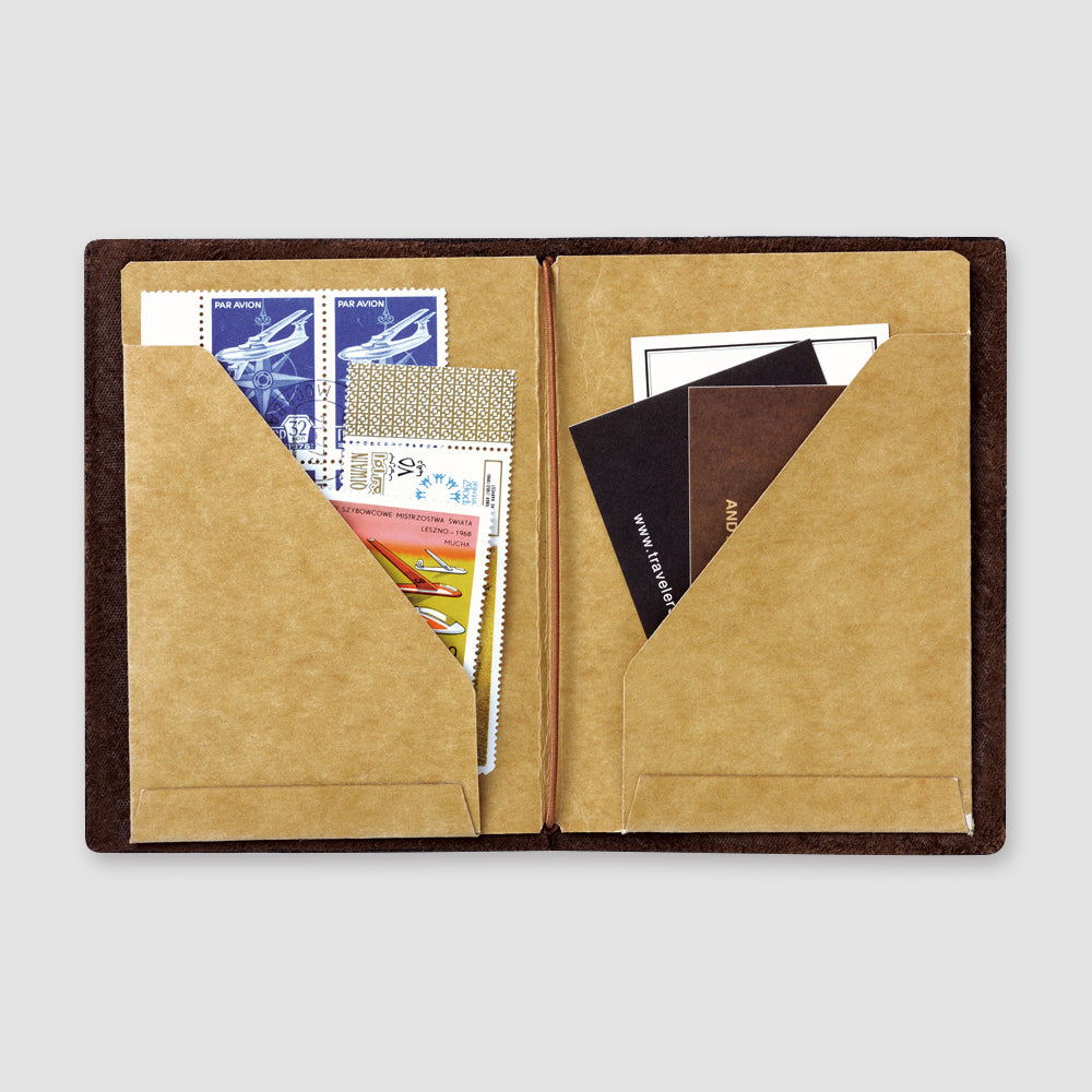 TN Passport Size Refill | Kraft Paper Folder | P10 - Simple Paper