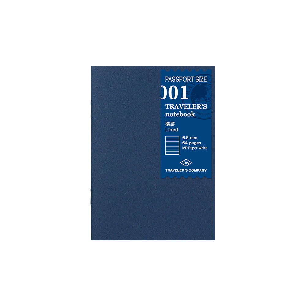 TN Passport Size Refill | Lined | P01 - Simple Paper