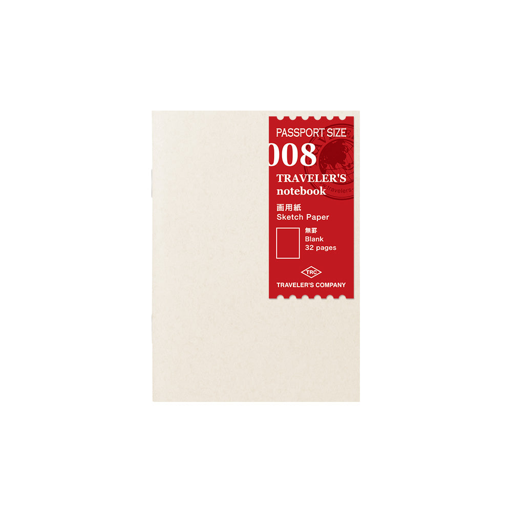 TN Passport Size Refill | Drawing Paper | P08 - Simple Paper