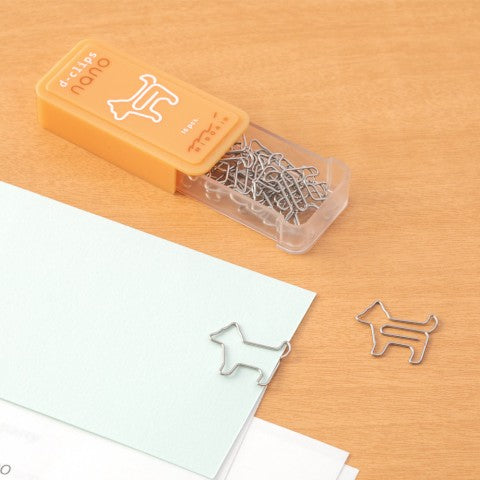Midori D-Clips Nano Clips | Dog - Simple Paper