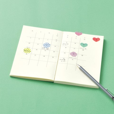 Midori Sticky Memo Film | Mini Balloon - Simple Paper