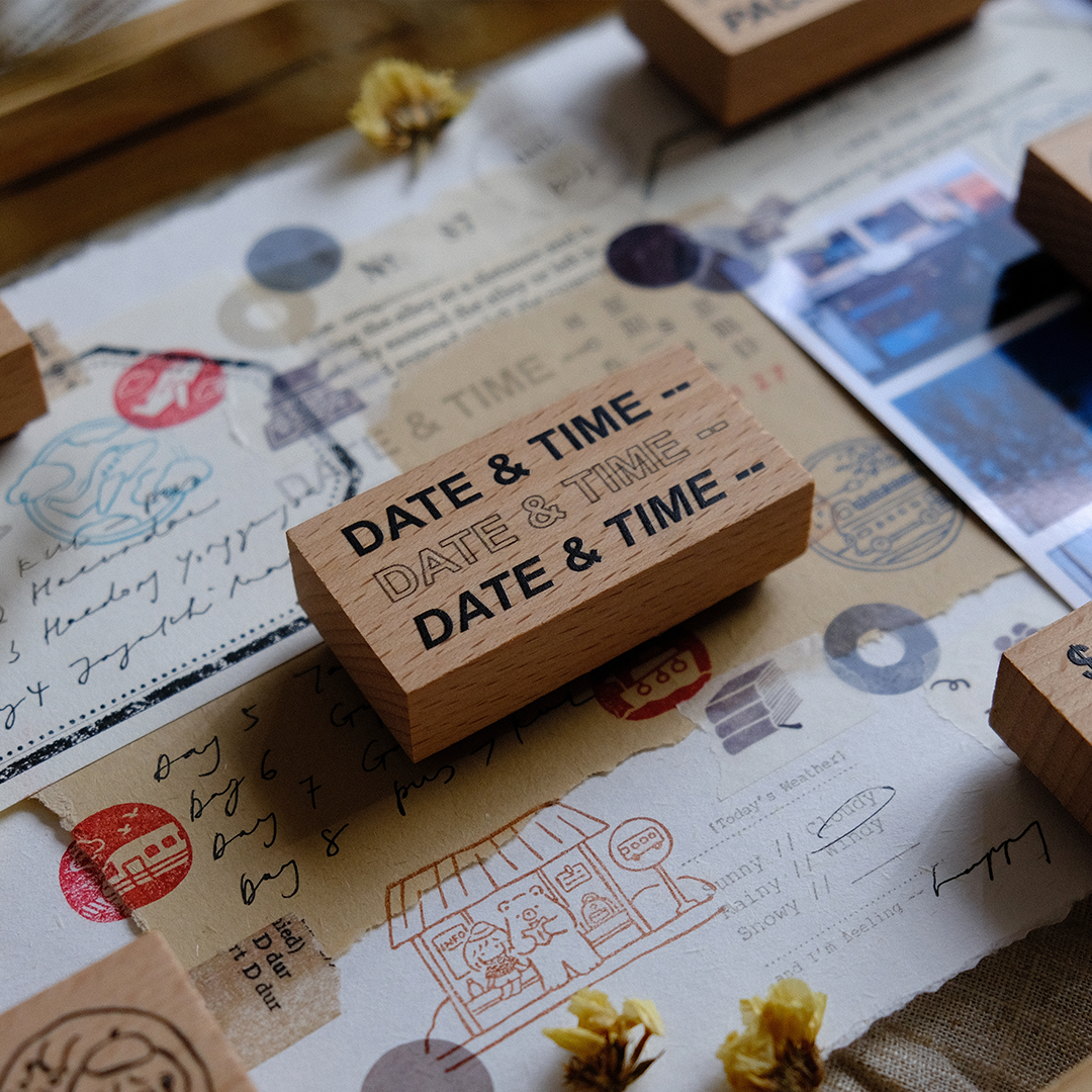 Eileen Tai Rubber Stamps | Travel Series - Simple Paper