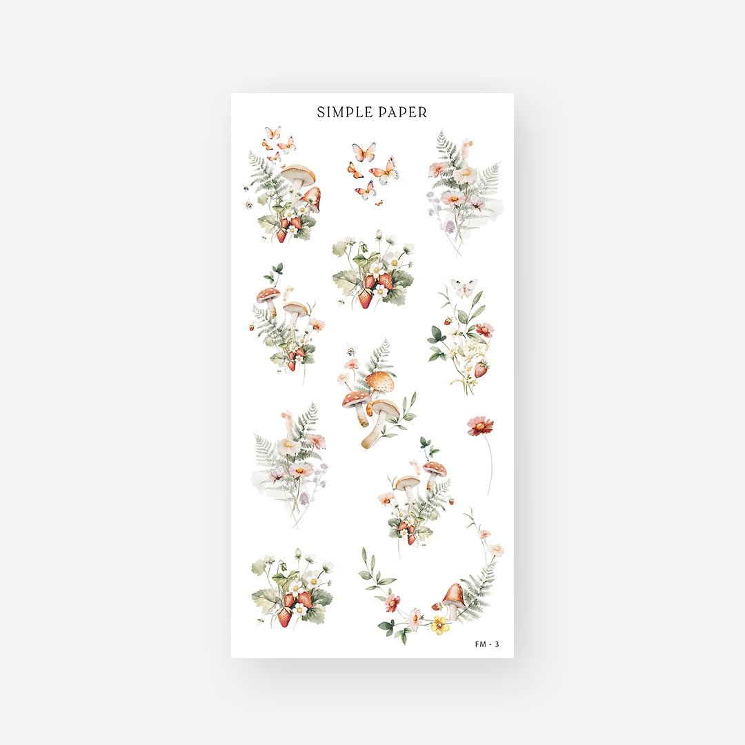 Forest Magic - Sheet 3 - Simple Paper