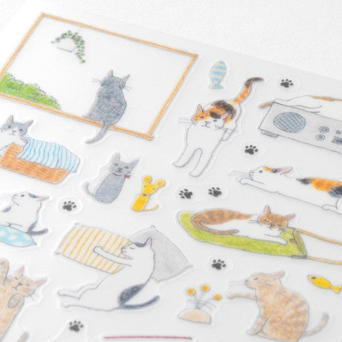 Midori Stickers | Medium Cat - Simple Paper