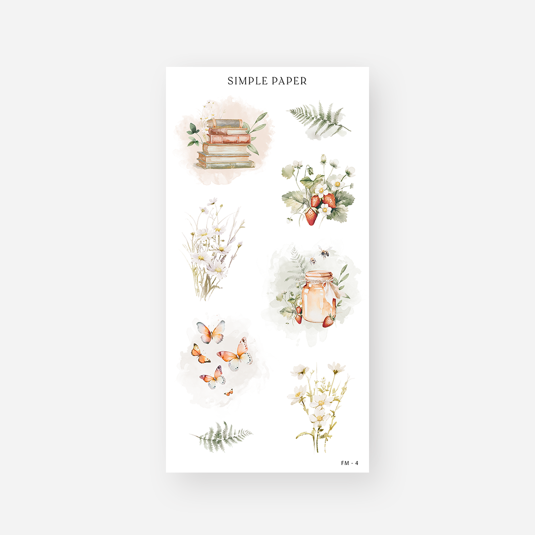 Forest Magic - Sheet 4 - Simple Paper