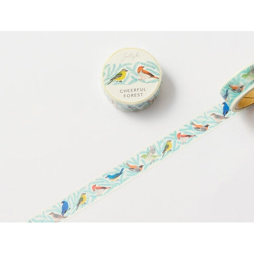 Sotlight Masking Tape Masking Tape | Cheerful Forest Bird - Simple Paper