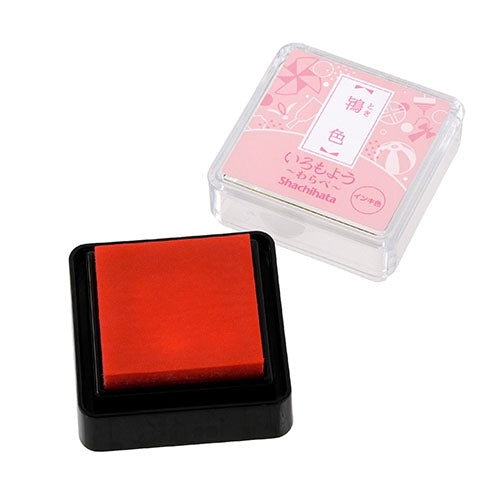 Shachihata Iromoyo Mini Oil-Based Ink Pad - Simple Paper