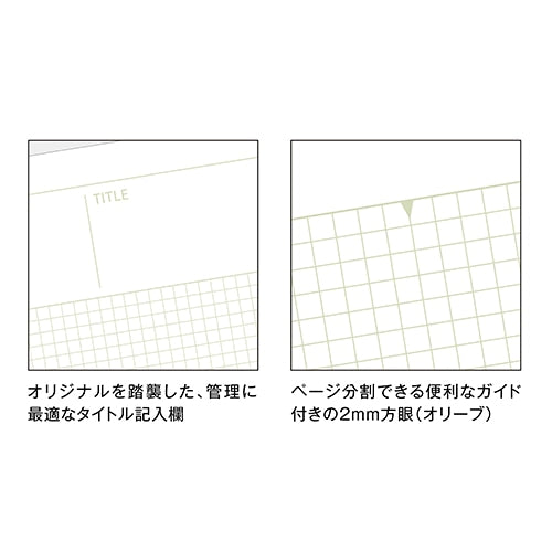 Mnemosyne x kleid Memo Notebook | A6 - Simple Paper