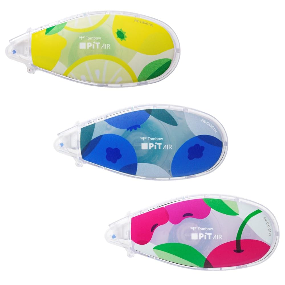 Tombow Pit Air Tape Glue Limited Fruit Colors