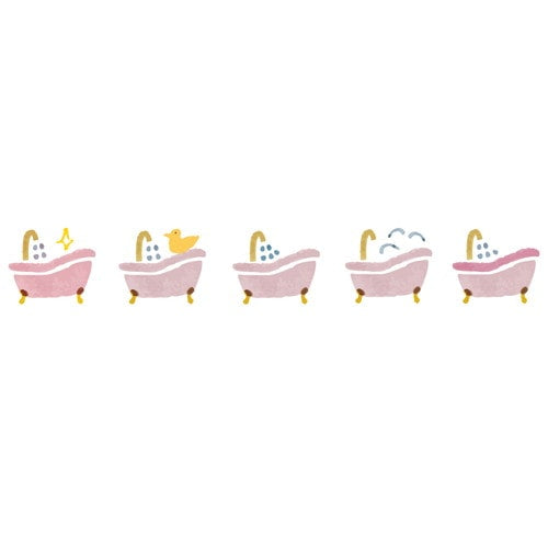 Plus Deco Rush | Bathing - Simple Paper