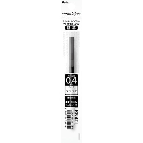 Pentel Energel Infree Gel Pen Refill | Black - Simple Paper