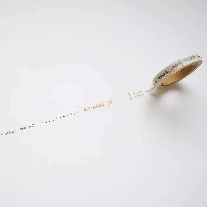 Yohaku Washi Tape | L-016 - Simple Paper