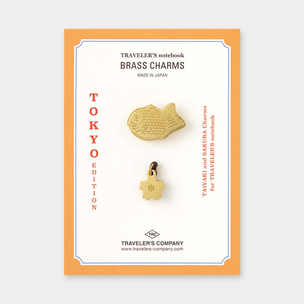 Traveler's Factory | Tokyo Brass Charm Set | LIMITED EDITION - Simple Paper