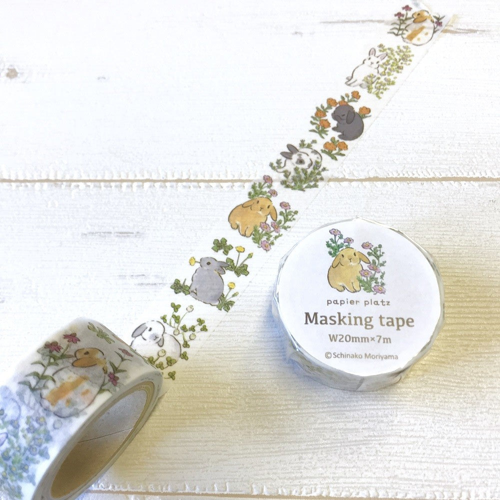 Papier Platz x Schinsko Moriyama Washi Tape 37-696