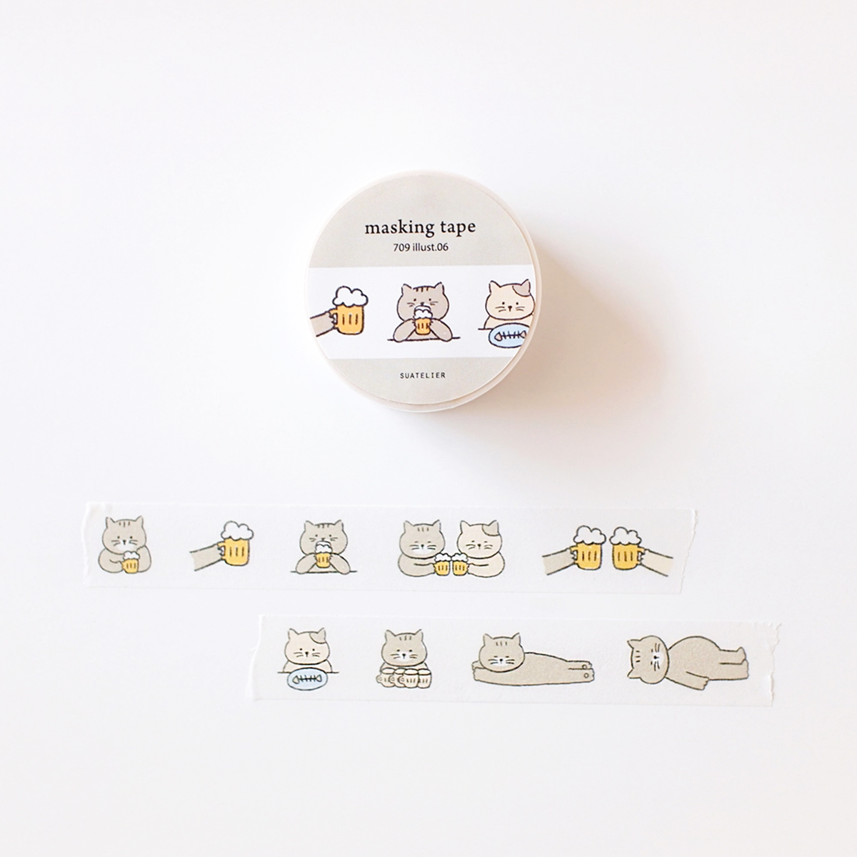 Suatelier Masking Tape Illust. 06
