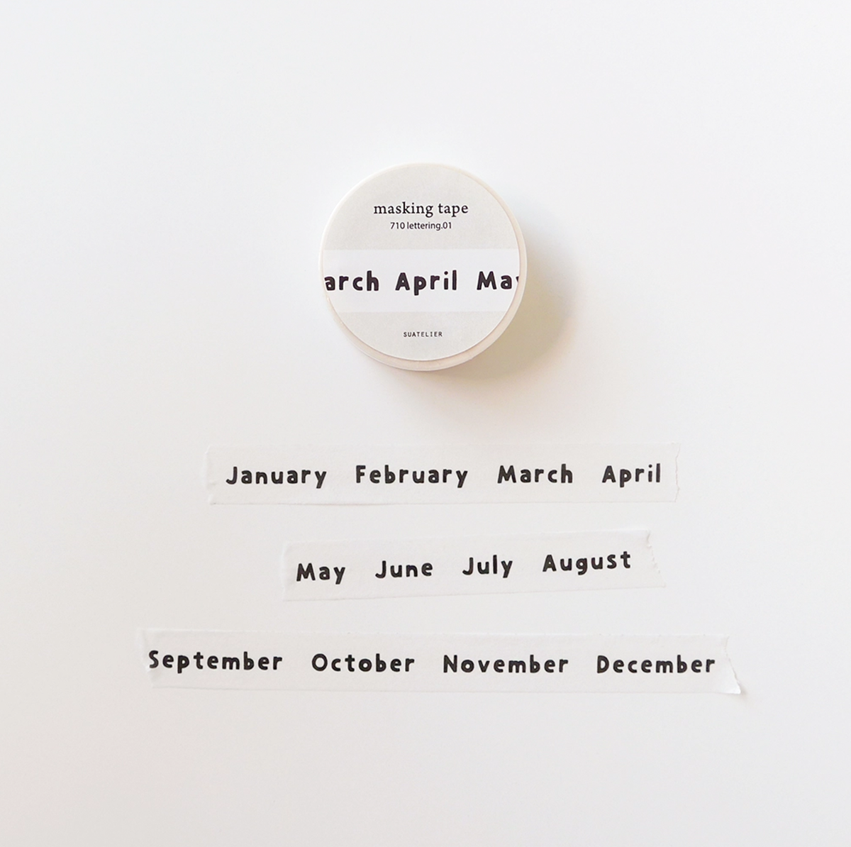 Suatelier Masking Tape Lettering 01
