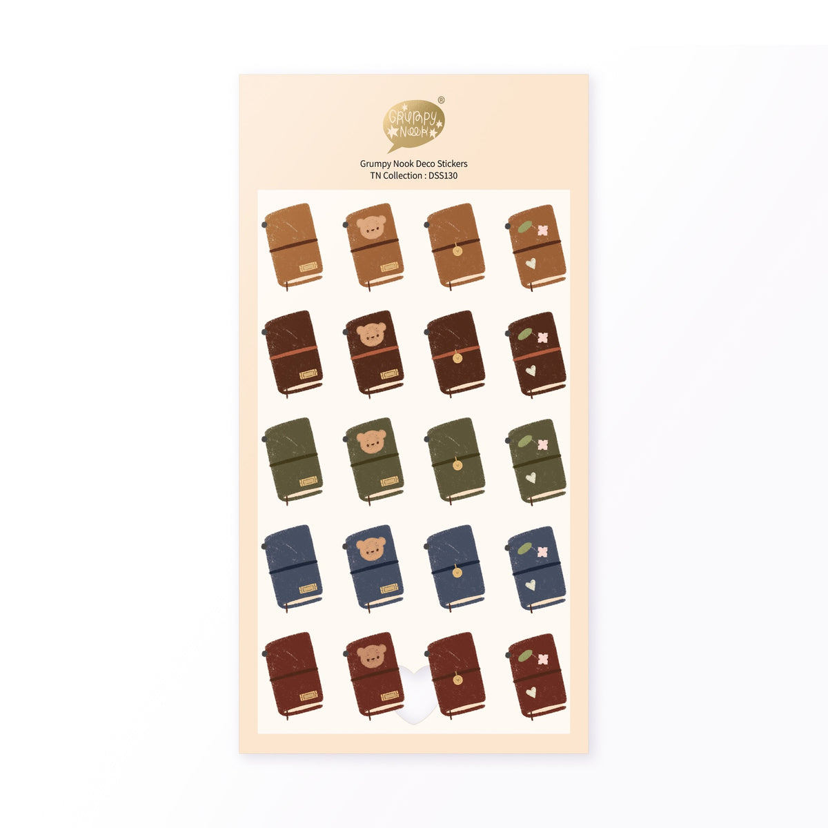 Grumpy Nook Deco Sticker Sheet TN Collection