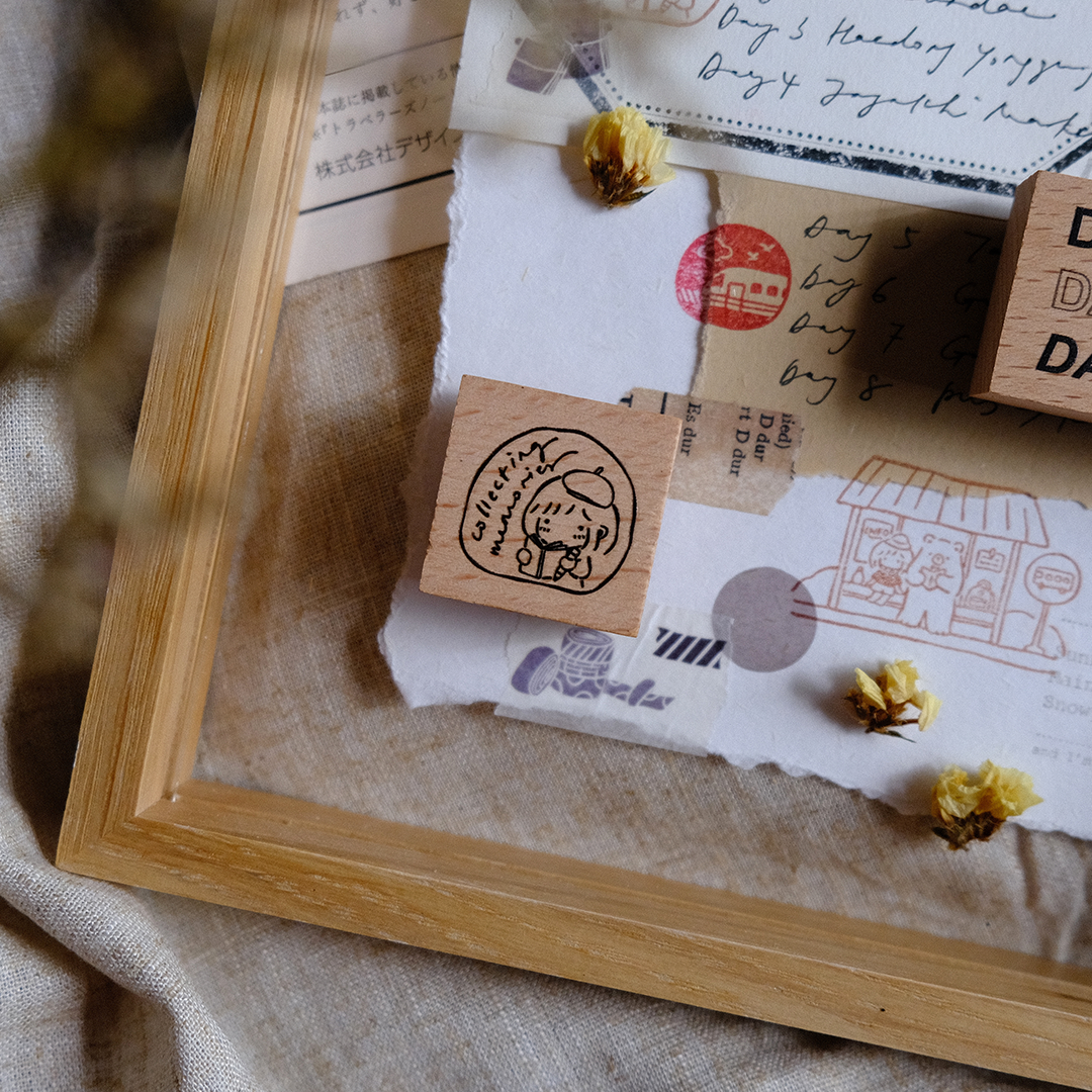 Eileen Tai Rubber Stamps | Travel Series - Simple Paper