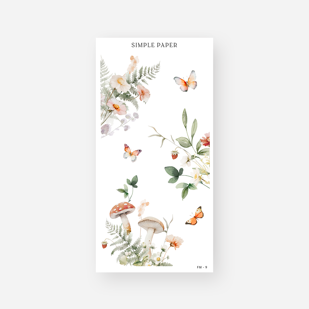 Forest Magic - Sheet 9 - Simple Paper