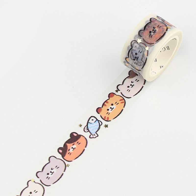 BGM Washi | Nyanko Nyanko - Simple Paper