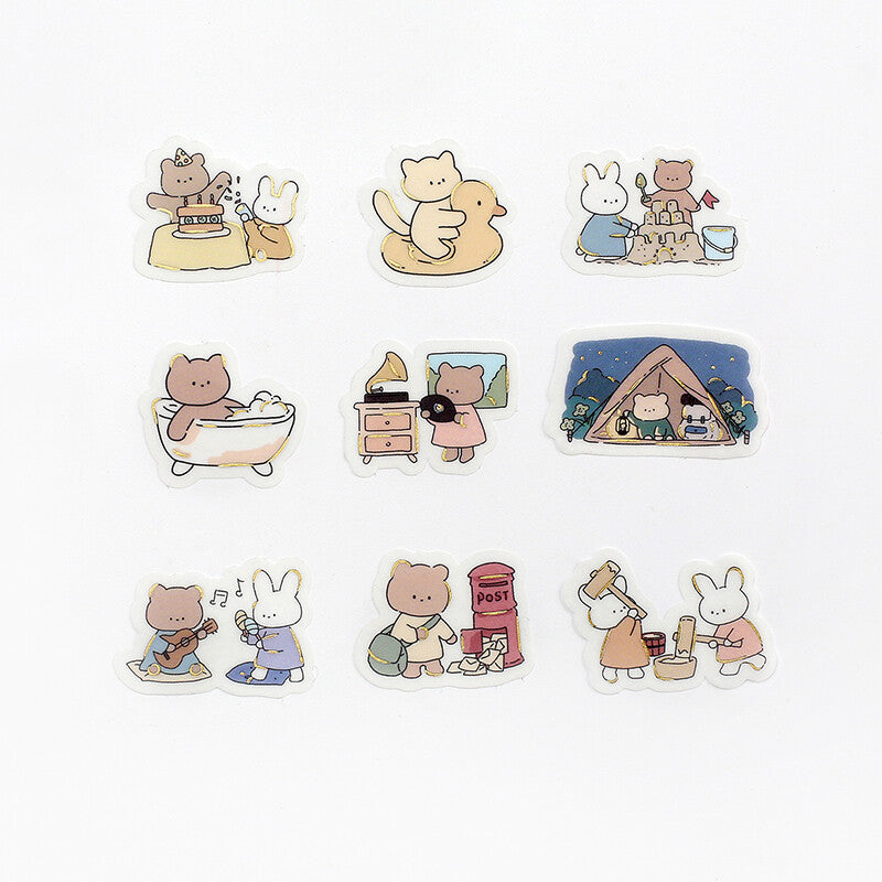 BGM Agenda Sticker Flake Stickers | Life - Simple Paper