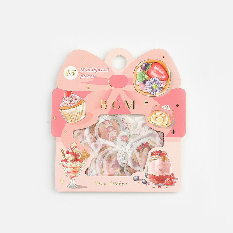BGM Agenda Sticker Flake Stickers | Berry Sweets - Simple Paper