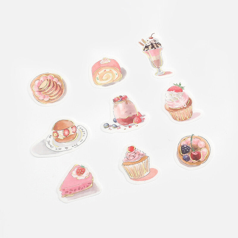 BGM Agenda Sticker Flake Stickers | Berry Sweets - Simple Paper