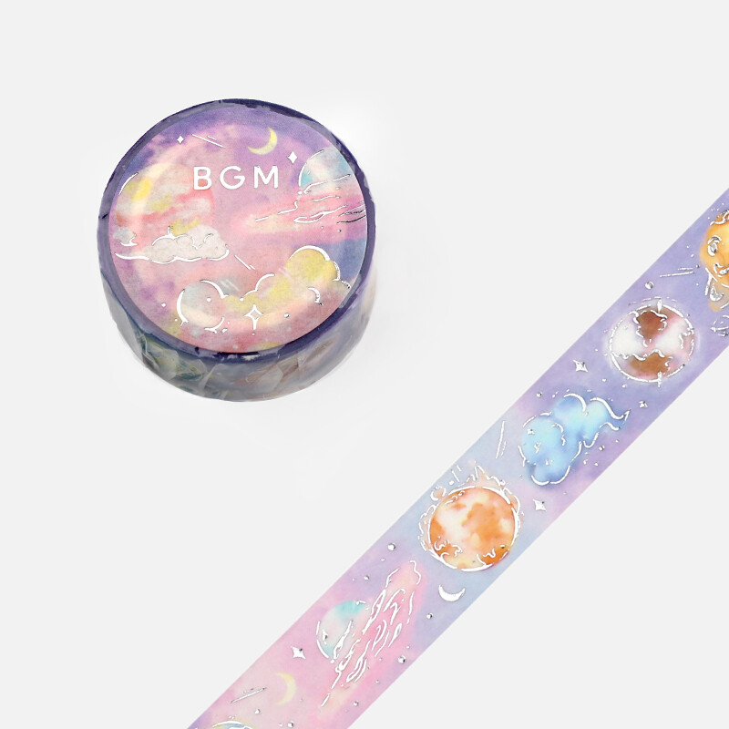 BGM Washi Tape Life Cosmo