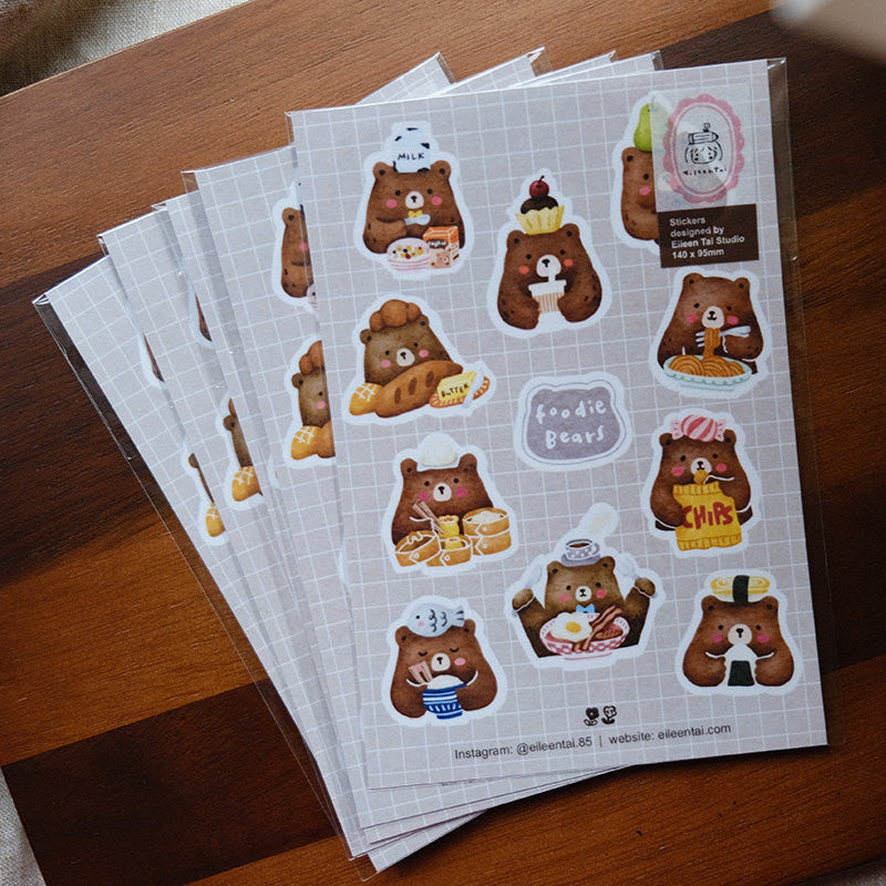 Eileen Tai Washi Stickers Foodie