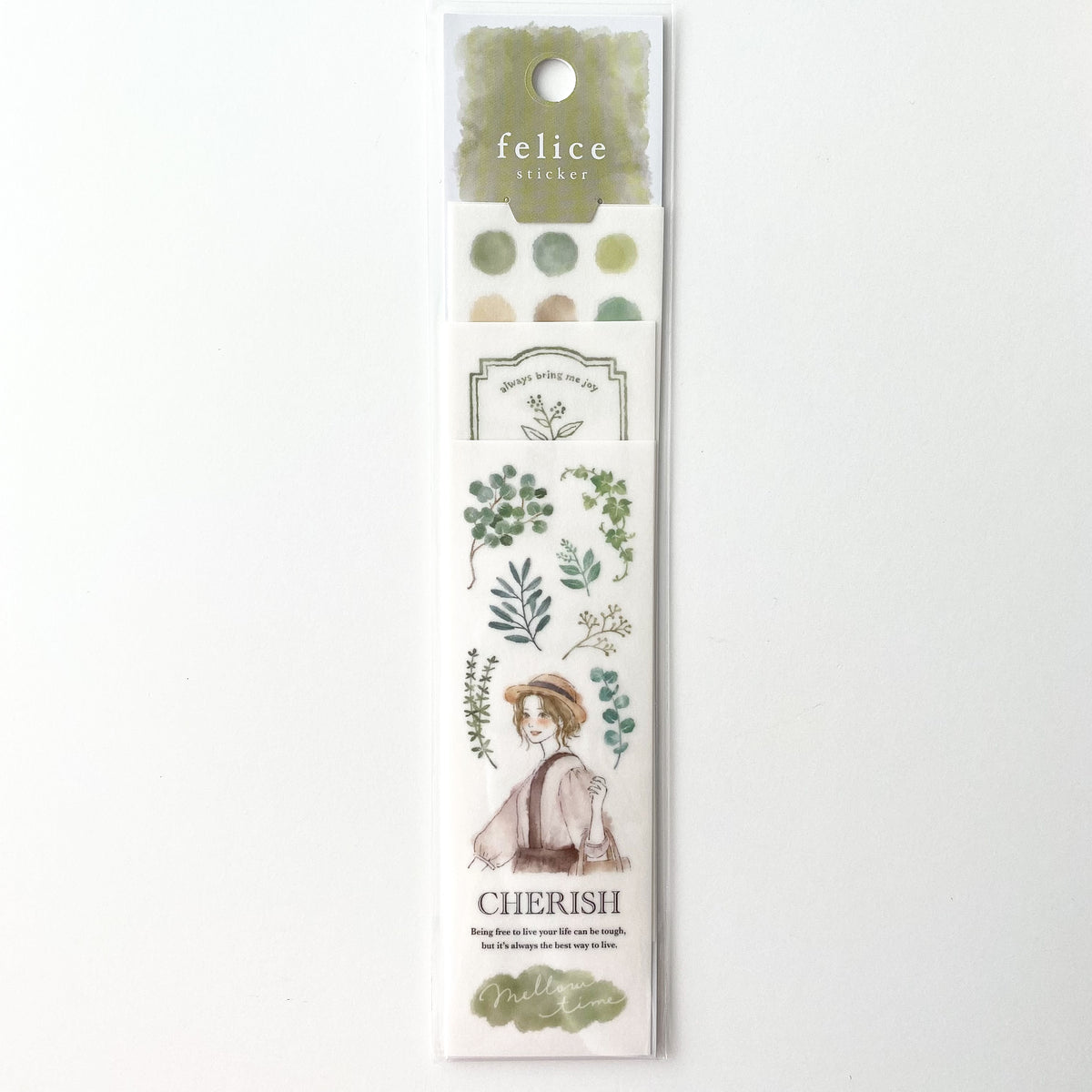 Mind Wave Felice Stickers - Simple Paper