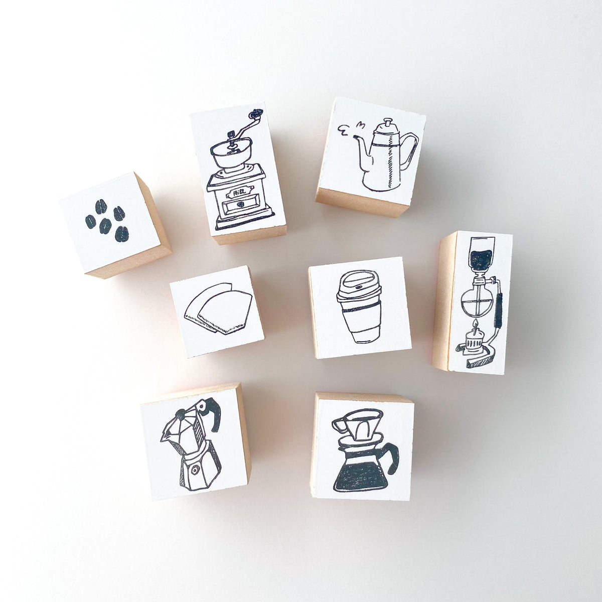 36 Sublo Original Stamp - Coffee Goods - Simple Paper