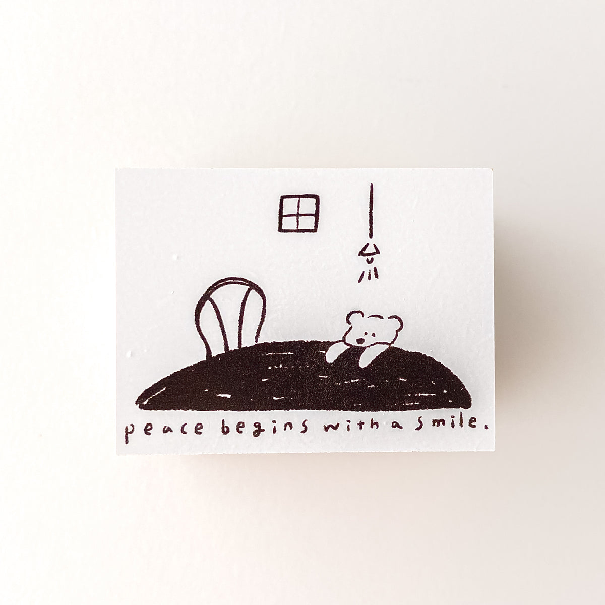 ranmyu Rubber Stamp | Peace - Simple Paper
