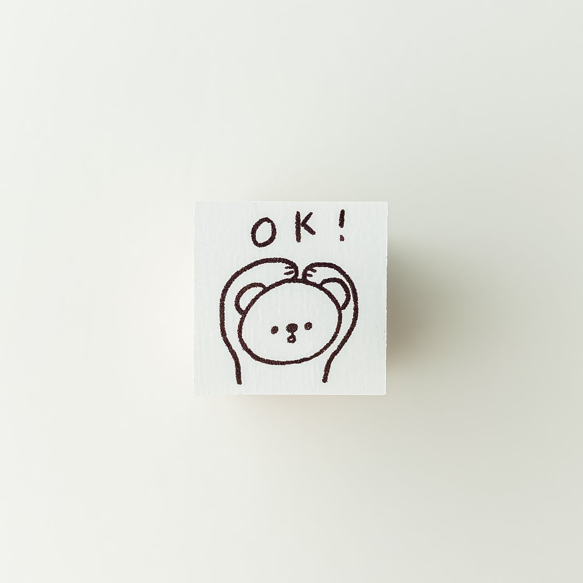 ranmyu Rubber Stamp | OK! - Simple Paper