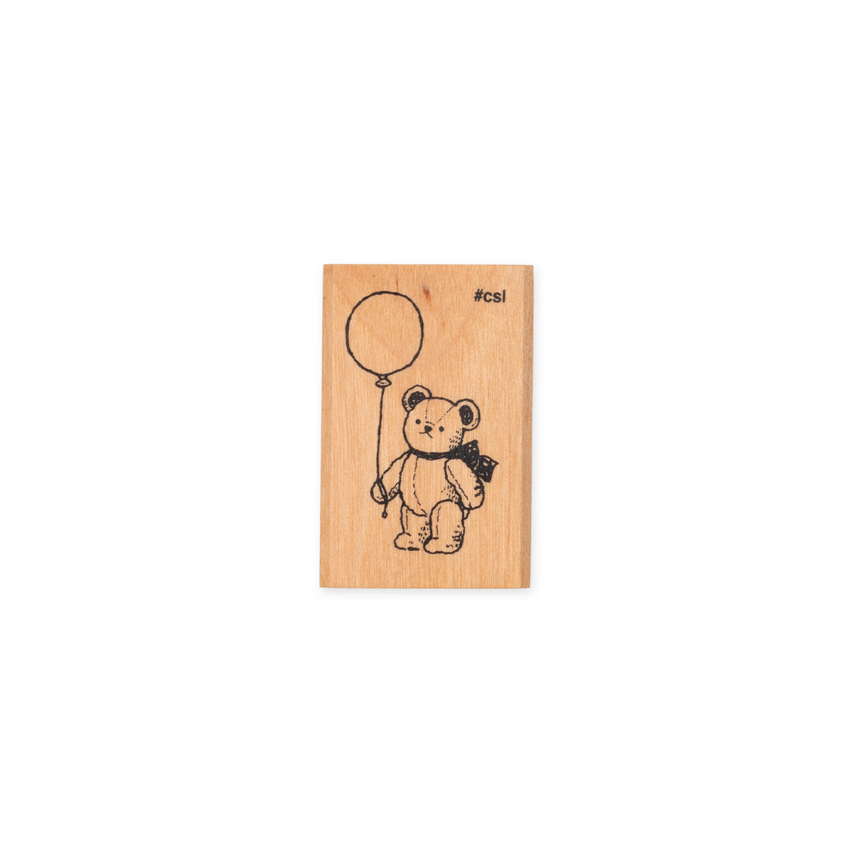 Kodomo No Kao Rubber Stamp Balloon Bear