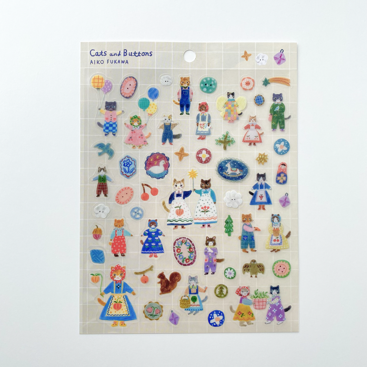 Cozyca | Aiko Fukawa | Sticker Seals - Simple Paper