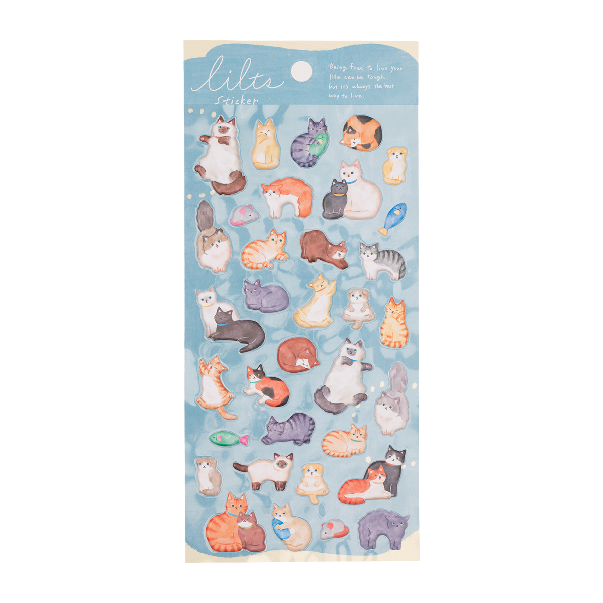 Mind Wave Lilts Puffy Stickers Cat