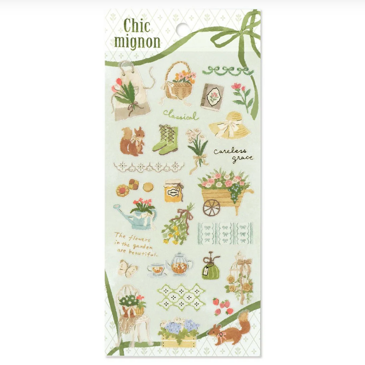 Mind Wave Stickers Chic Mignon Gardening