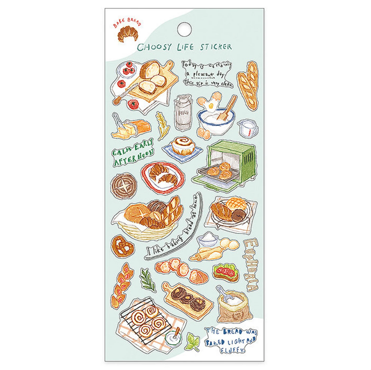 Mind Wave Stickers Choosy Life Bake Bread