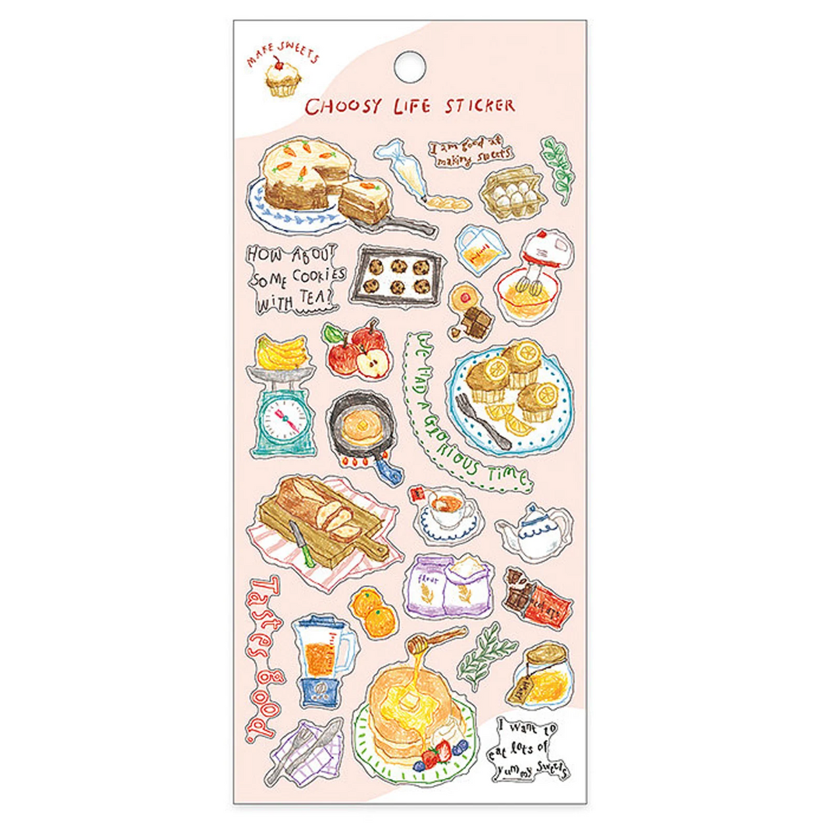 Mind Wave Stickers Choosy Life Make Sweets