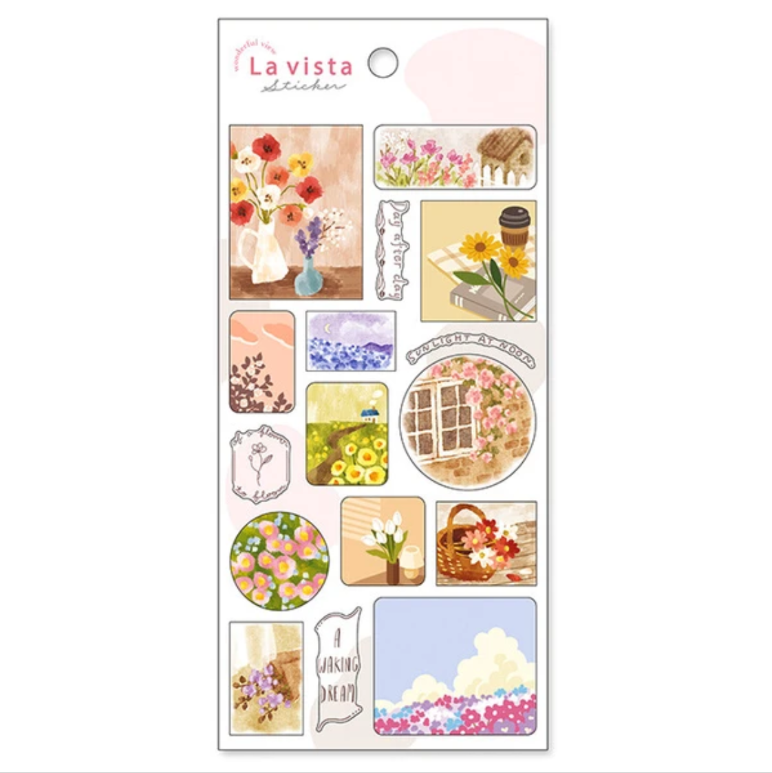 Mind Wave Stickers La Vista Flower