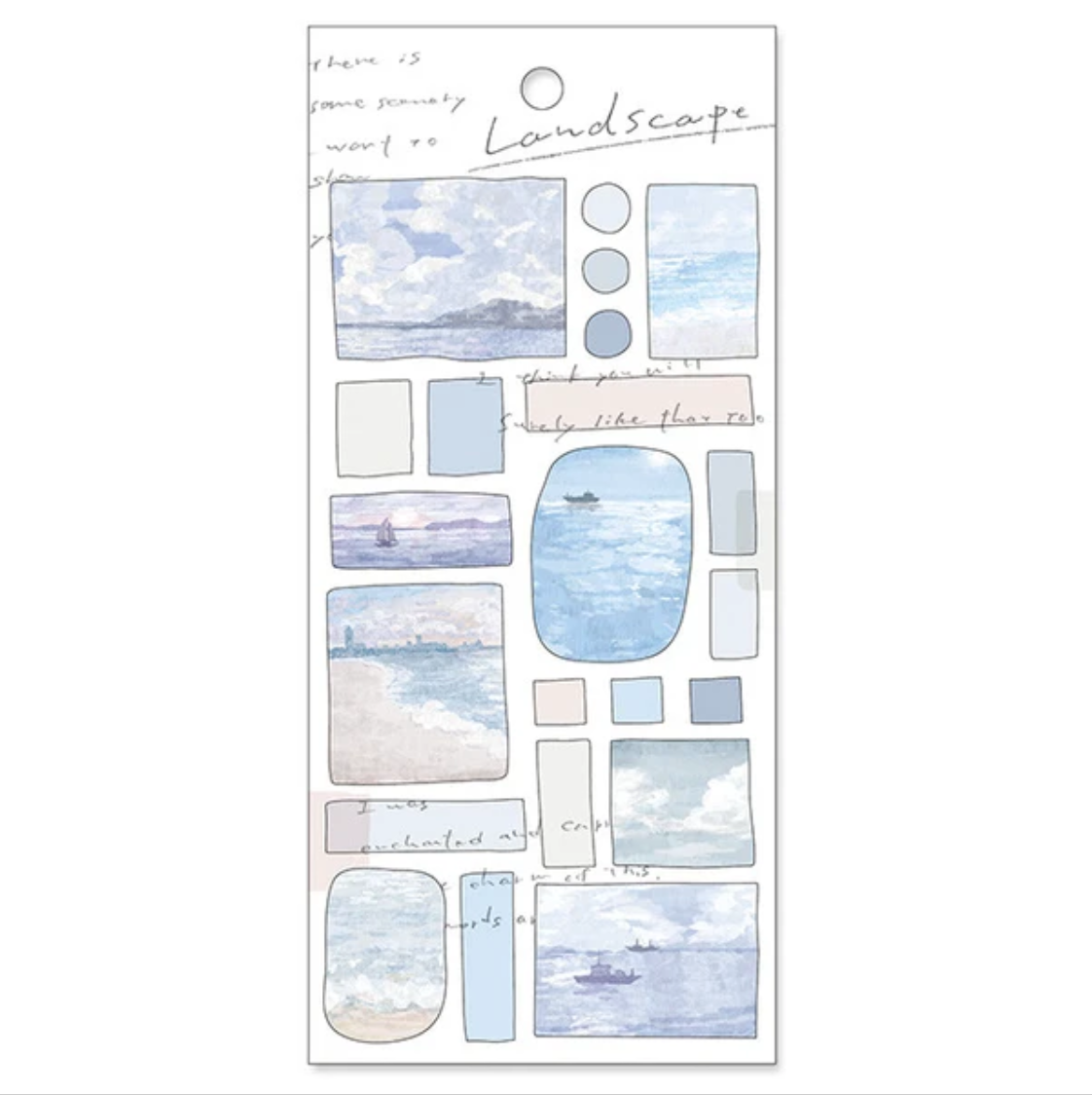Mind Wave Stickers Landscape Morning Calm