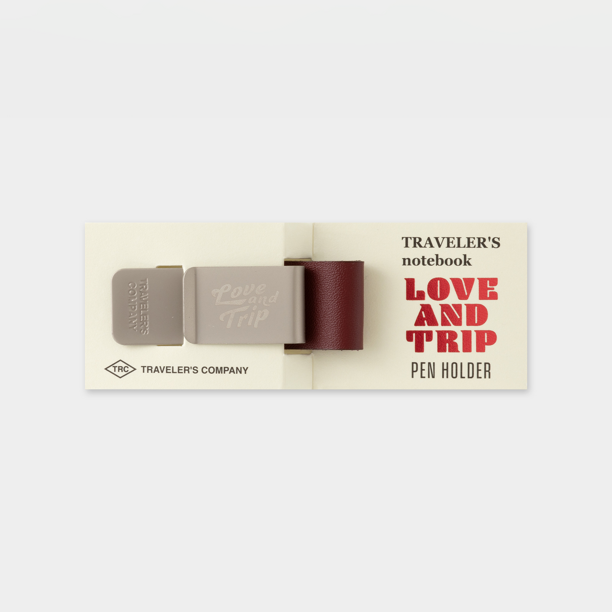 Traveler's Notebook Pen Holder Love And Trip - LIMIT 1 PER CUSTOMER
