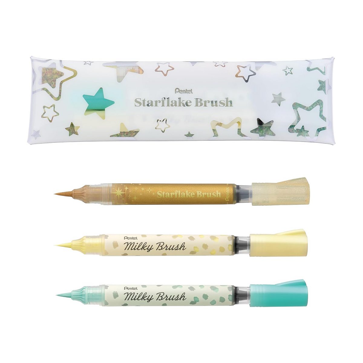 Pentel Starflake Brush Set 2