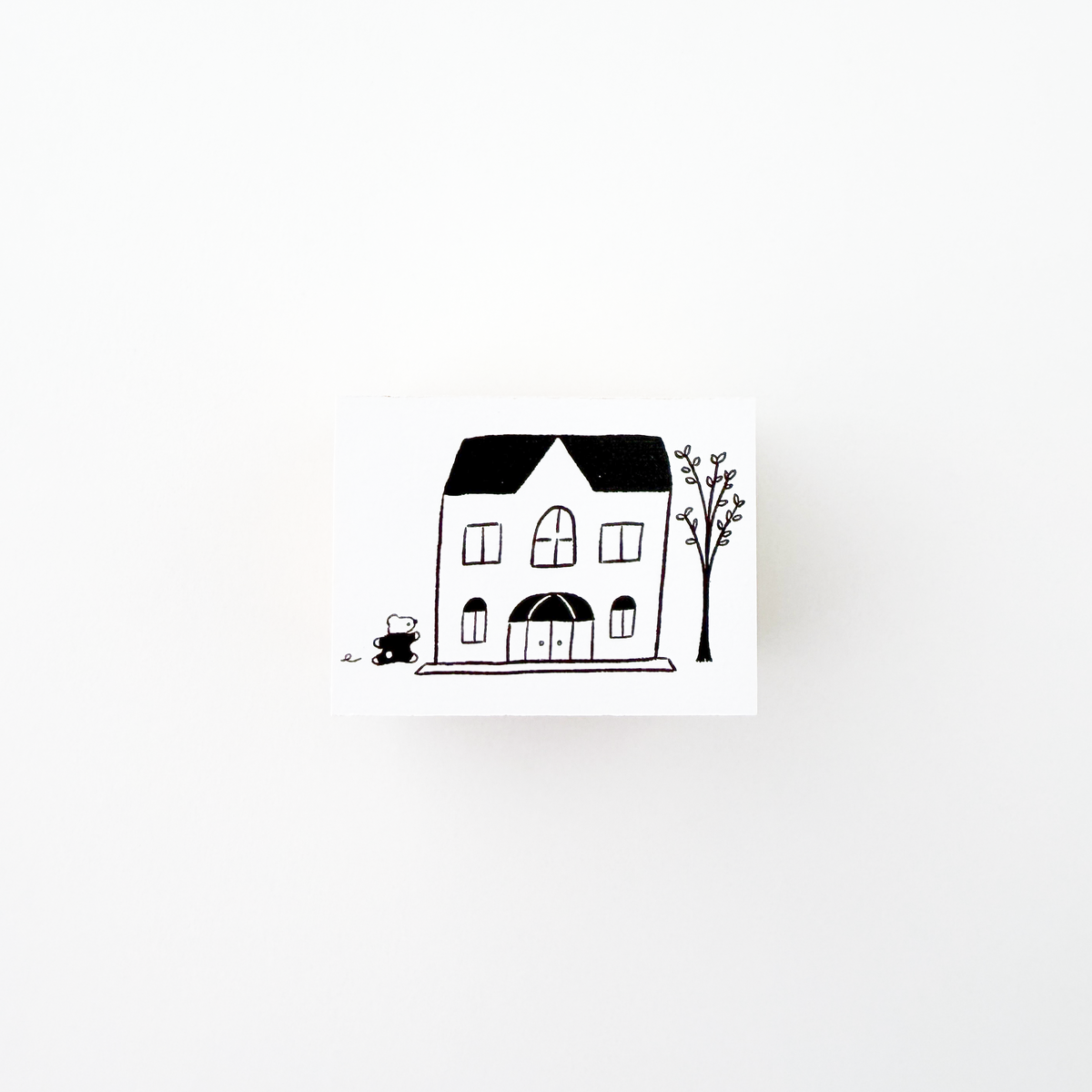 ranmyu Rubber Stamp I'm Home