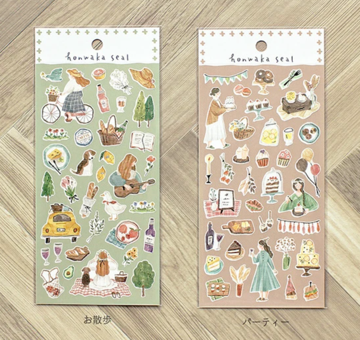 Mind Wave Honwaka Stickers | Party - Simple Paper