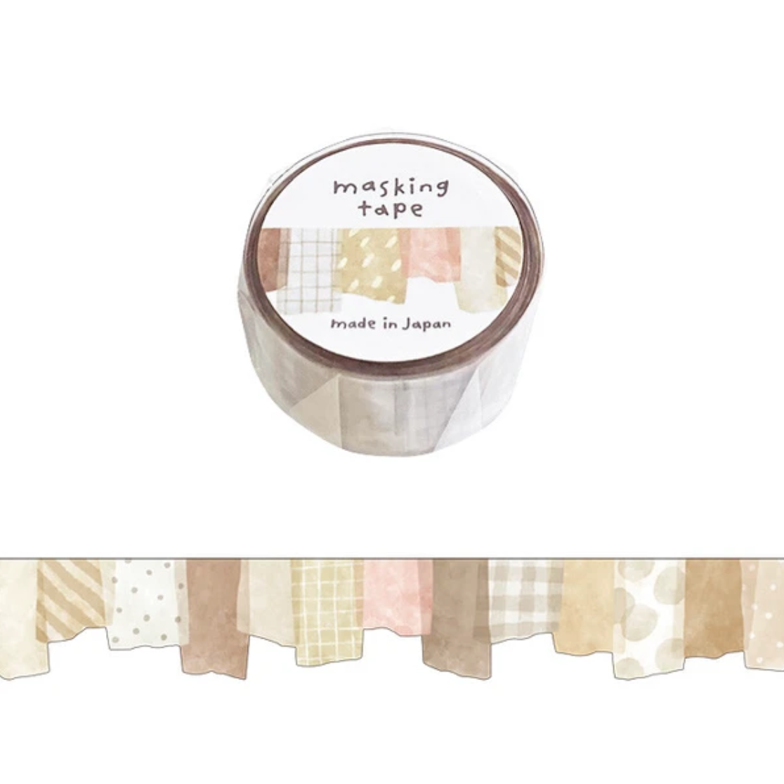 Mind Wave Diecut Washi Tape Collage
