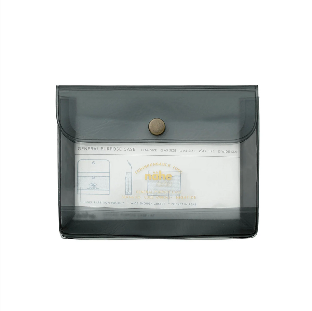 Hightide Nahe General Purpose Case A7 Clear Gray