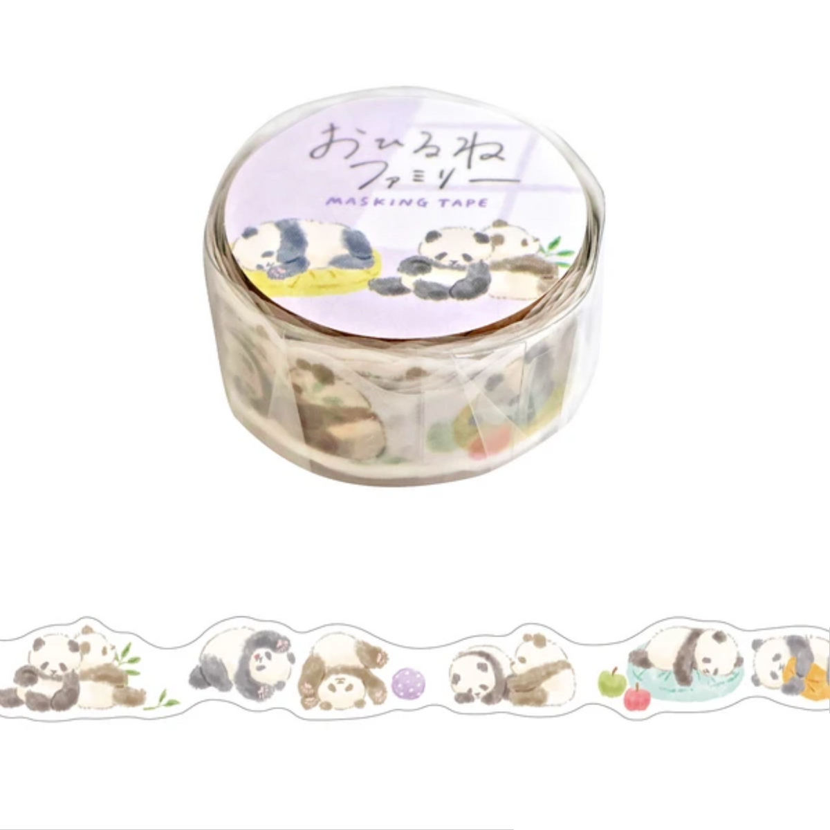 Mind Wave Diecut Washi Tape Family Naptime Sasamura