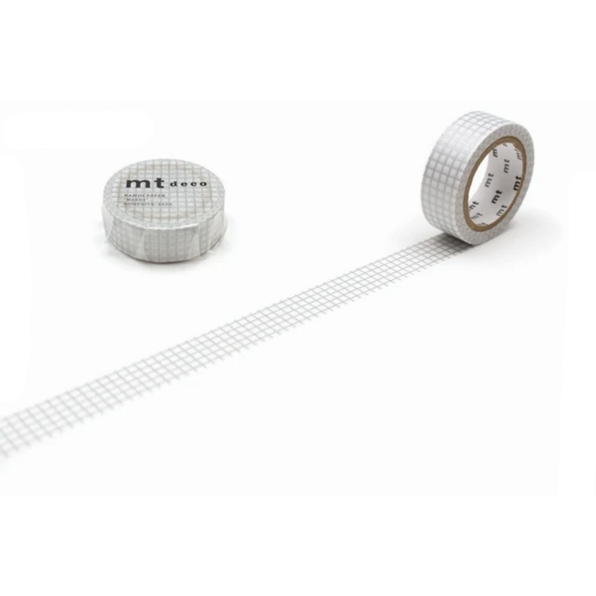 mt Masking Tape Grid Pattern Silver